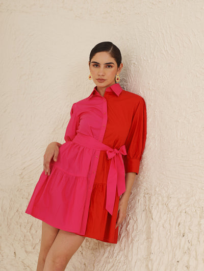 Rosé Mini Dress