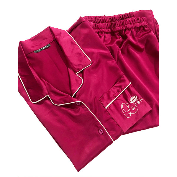 Queen Satin Night Suit Set – ASHICO