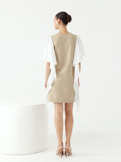 Flapper Dress (Beige)