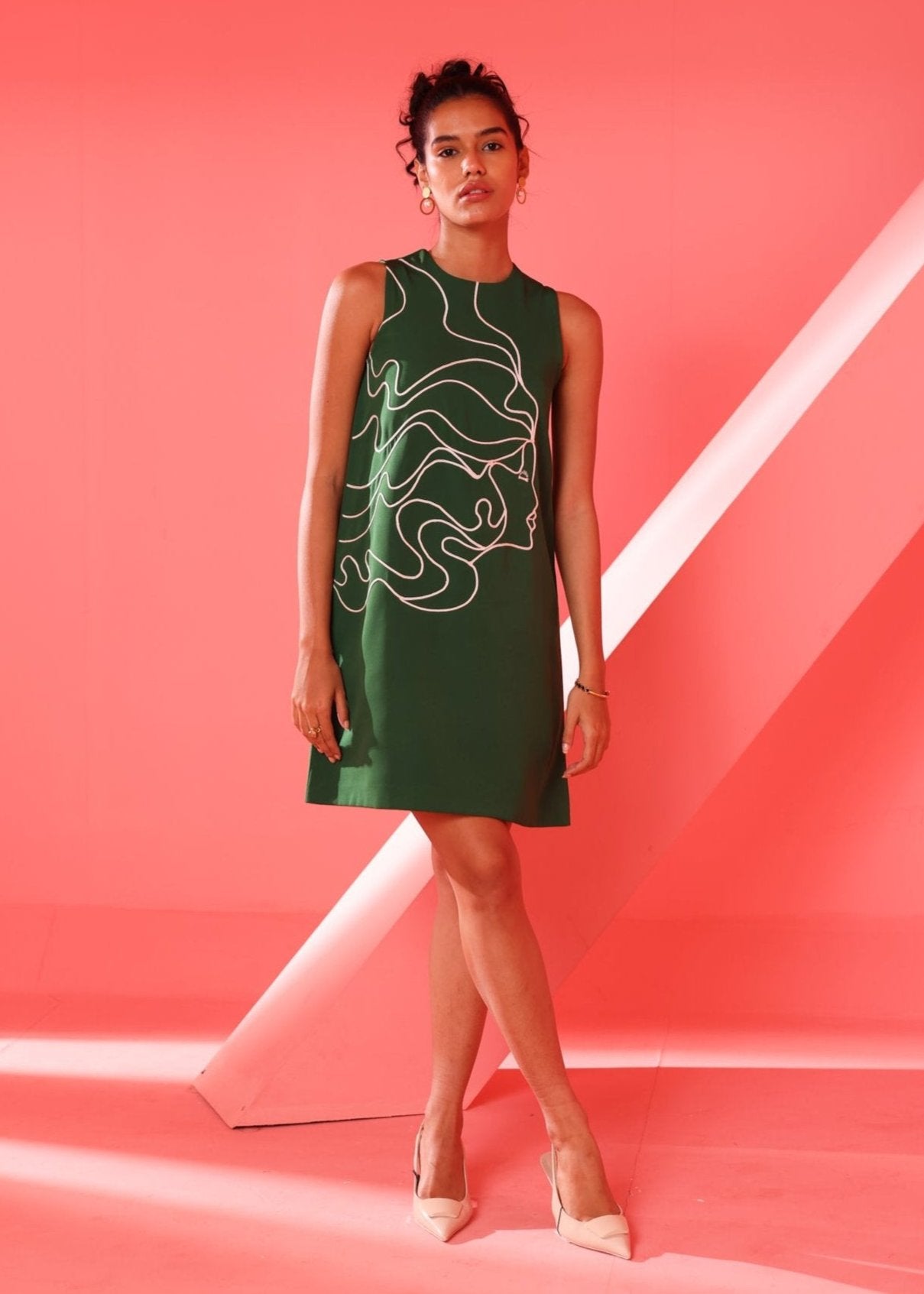 Face Dress (Green)