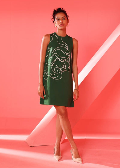 Face Dress (Green)