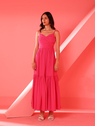 Vienna Dress (Pink)