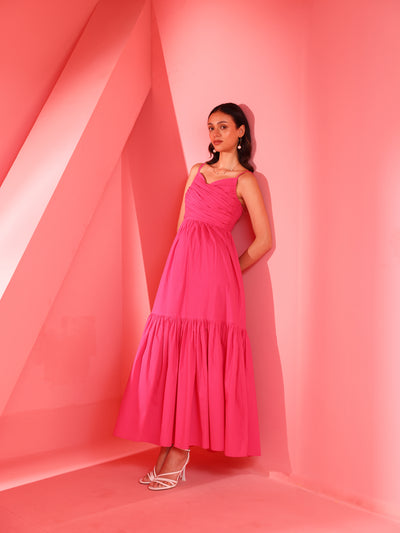 Vienna Dress (Pink)