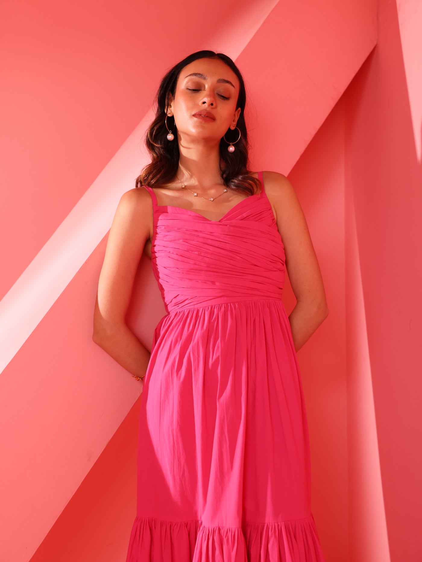 Vienna Dress (Pink)