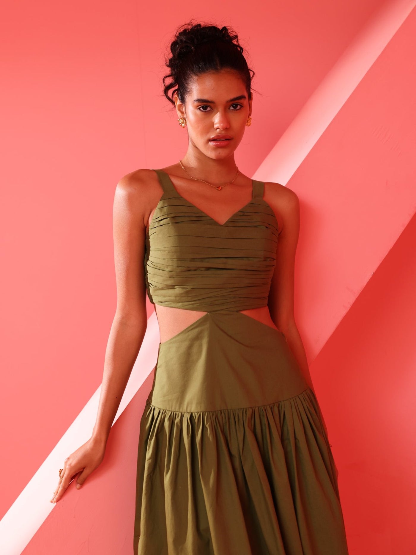 Luna Dress (Green)