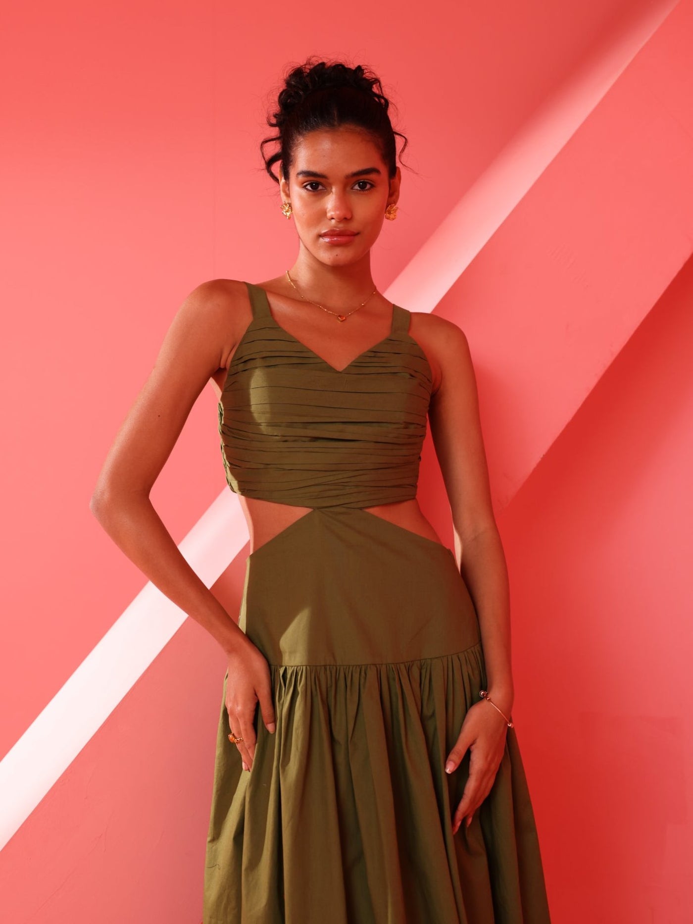 Luna Dress (Green)