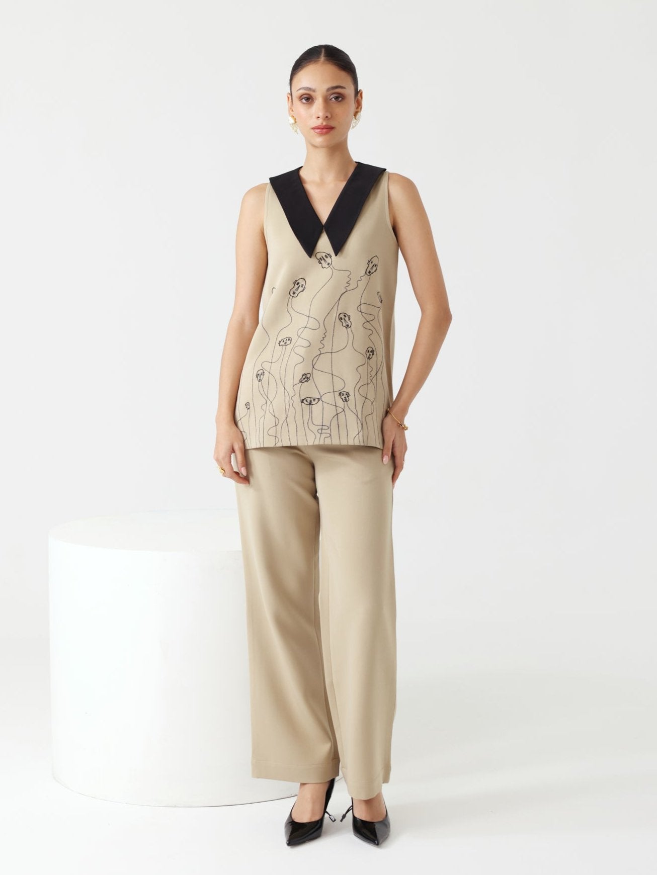 Populous Top(Beige)