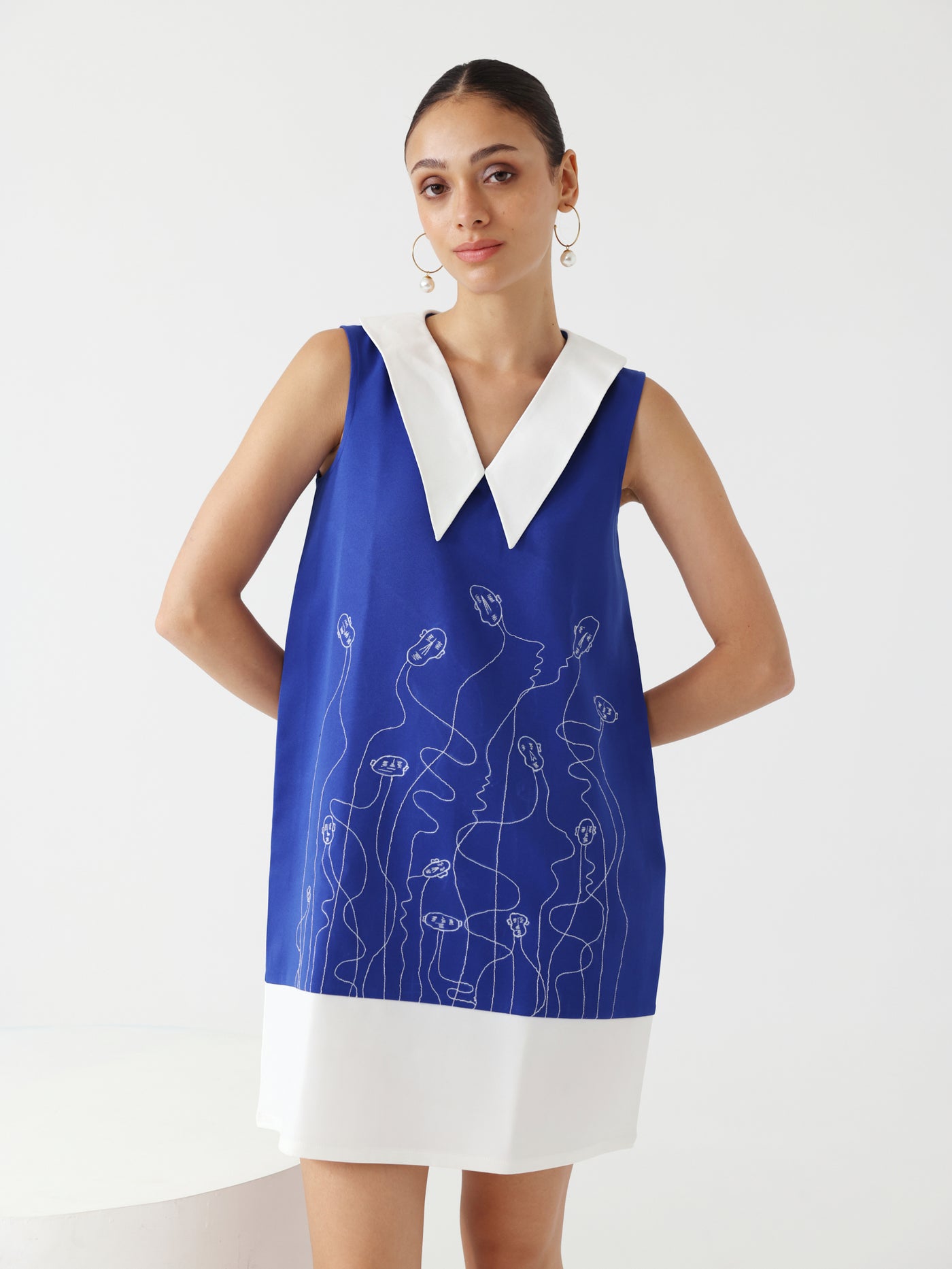 Populous Dress (Blue)