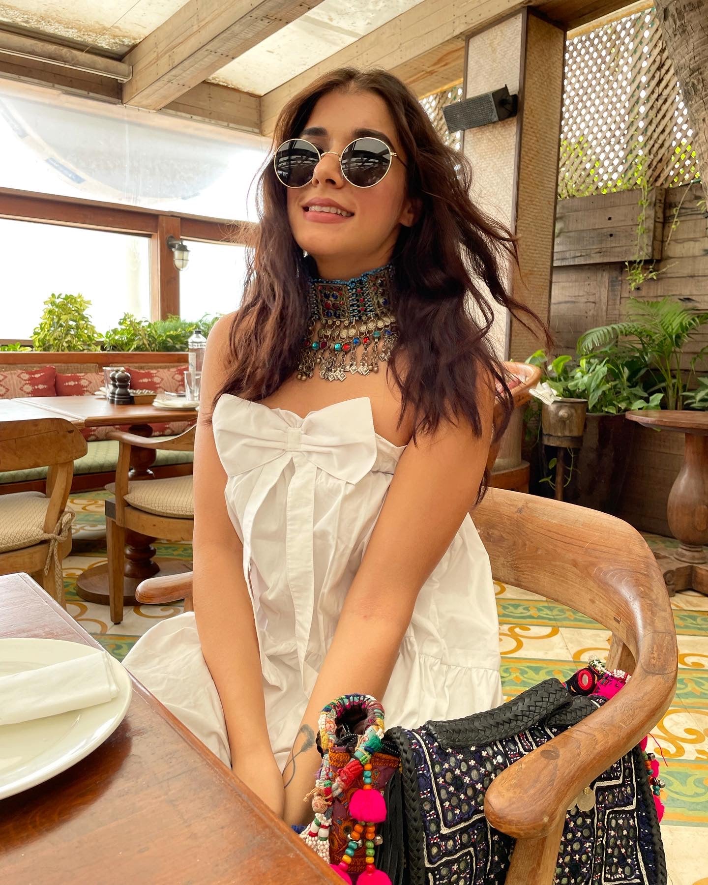 Sukhmani Gambhir In Santorini Dress Ashico